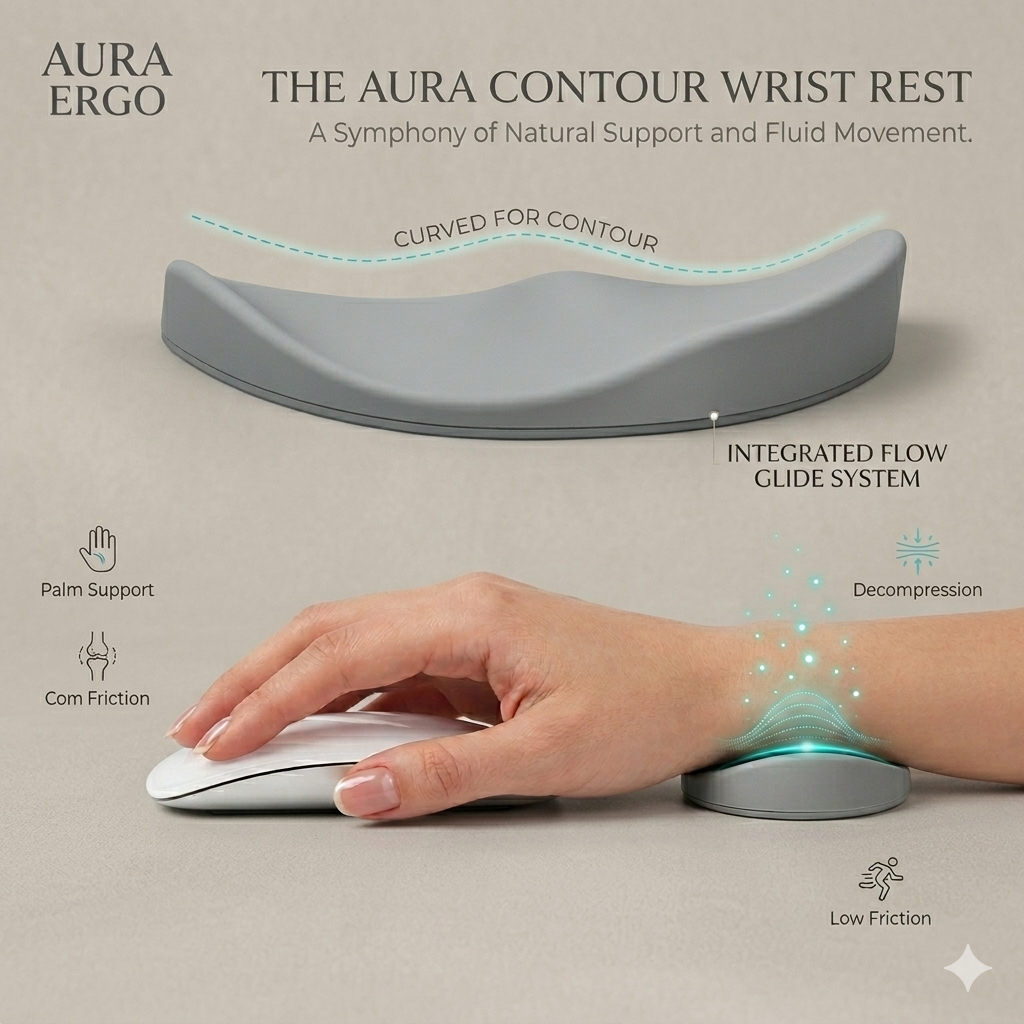 Aura Ergo Gliding Wrist Support