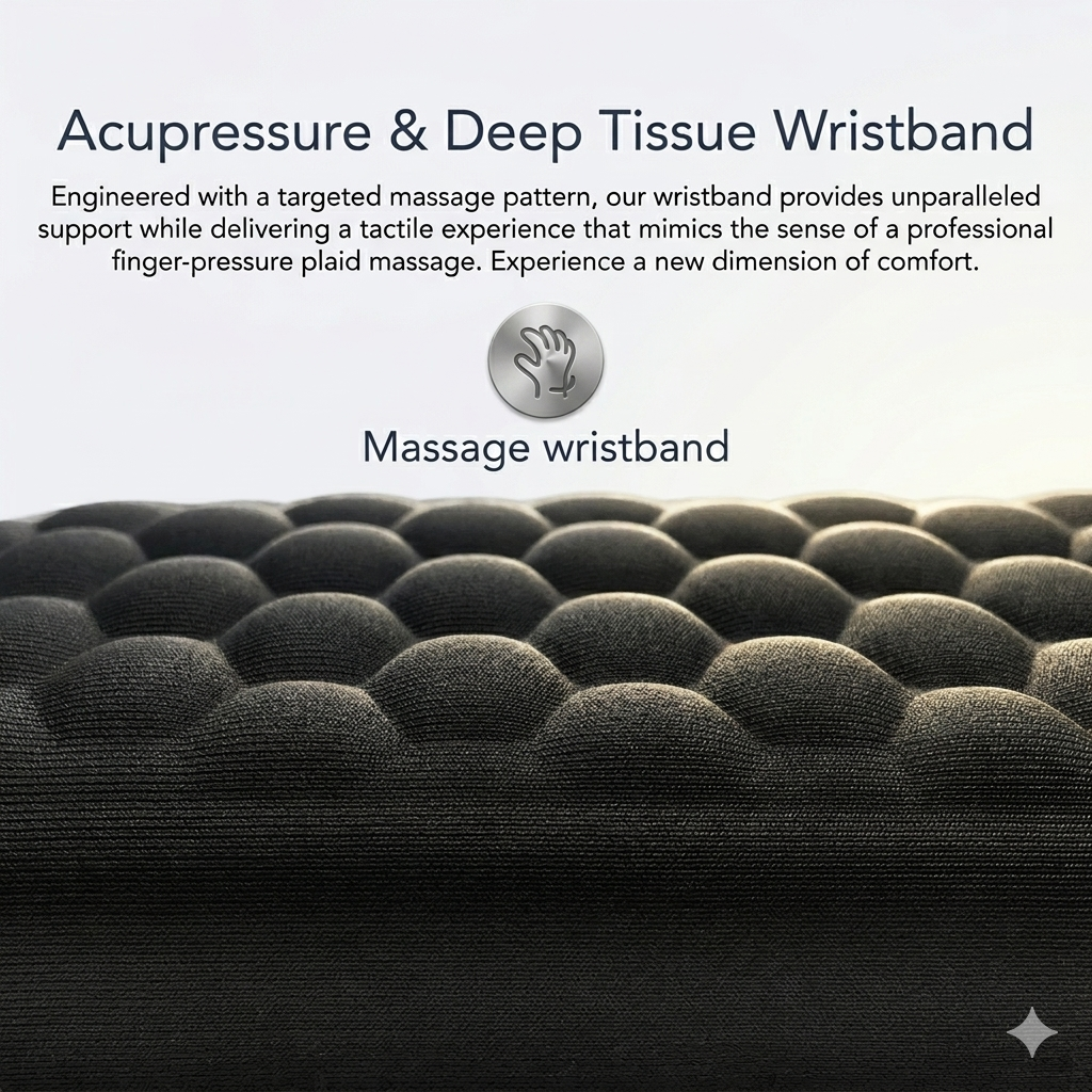 Ergonomic Memory Foam Wrist Pad