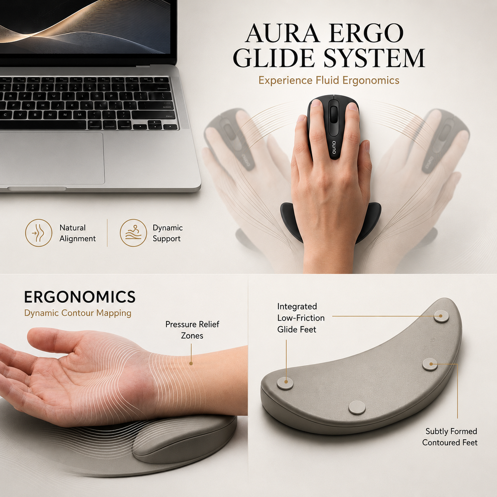 Aura Ergo Gliding Wrist Support