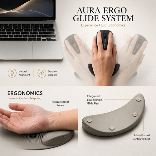 Aura Ergo Gliding Wrist Support