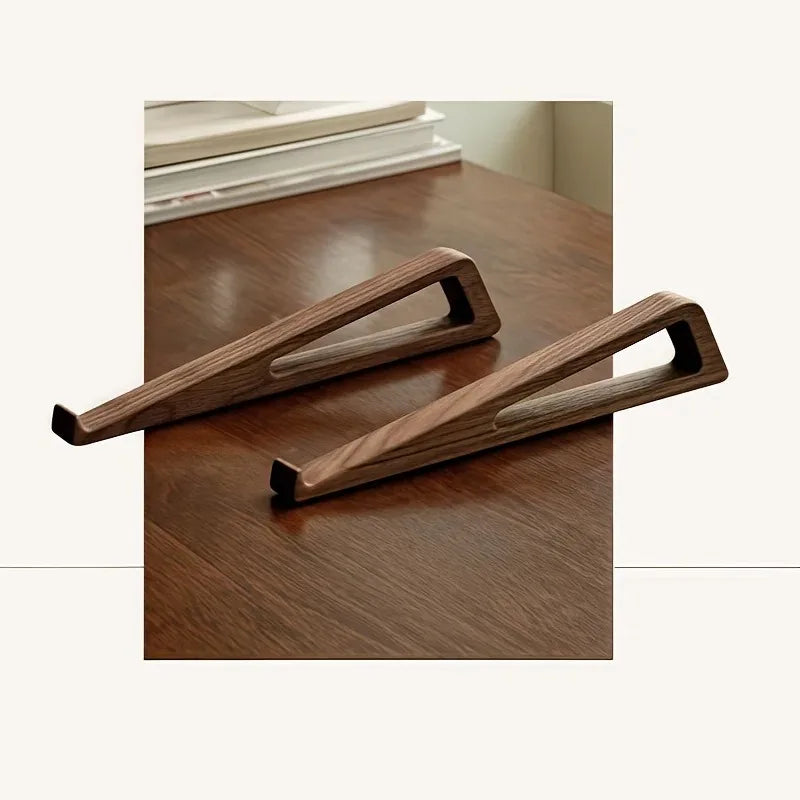 Ergonomic Wood Laptop Stand