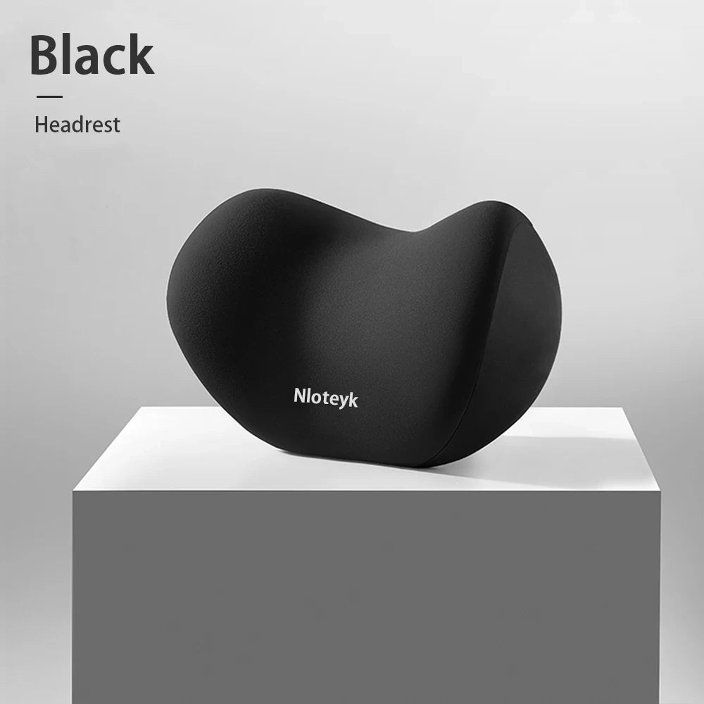 Memory Foam Lumbar Support + Neck Support